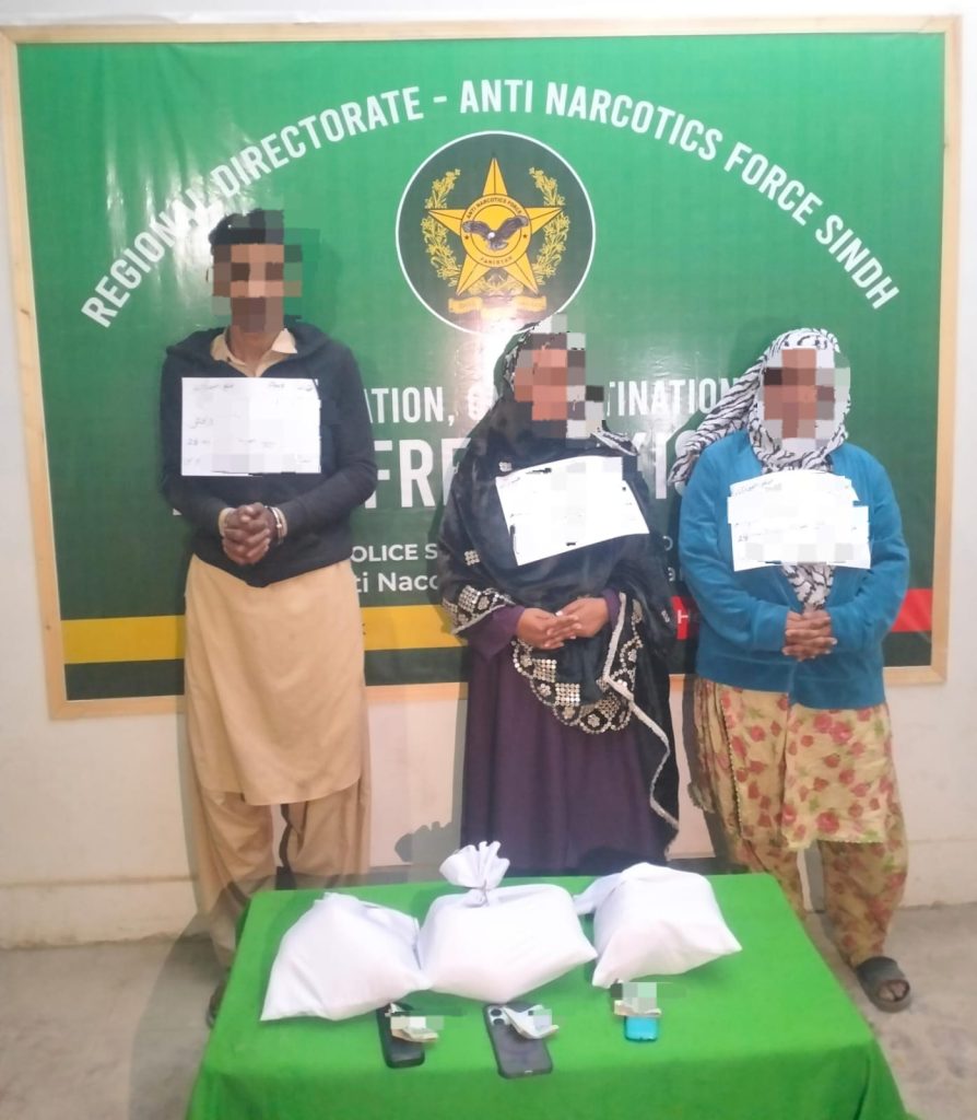 ANF اے این ایف کا تعلیمی اداروں کے اطراف اورملک کے مختلفشہروں میں منشیات اسمگلنگ کے خلاف کریک ڈاؤن۔