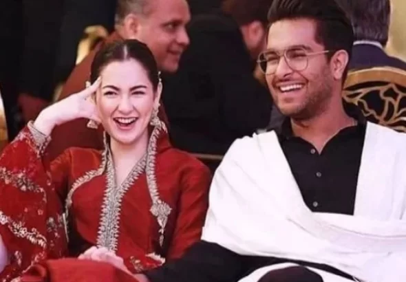 ہانیہ عامر کی عاصم اظہر سے شادی؛ اداکارہ نے خاموشی توڑ دی؛ ویڈیو وائرل