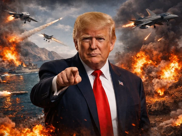 Trump ٹرمپ ایران کیخلاف محدود فضائی کارروائیاں شروع کرنے پر غور کررہے ہیں، امریکی میڈیا