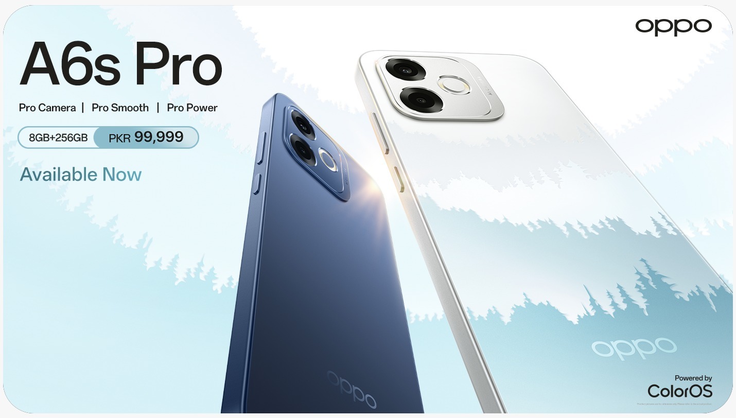اوپو پاکستان کی A6s Pro
