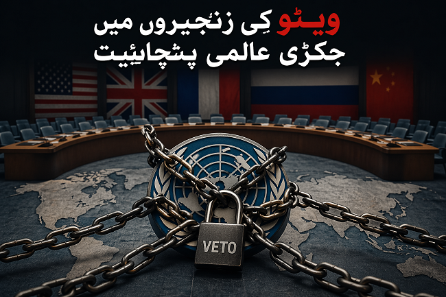 ویٹو کی زنجیروں میں جکڑی عالمی پنچائیت تحریر: محمد محسن اقبال