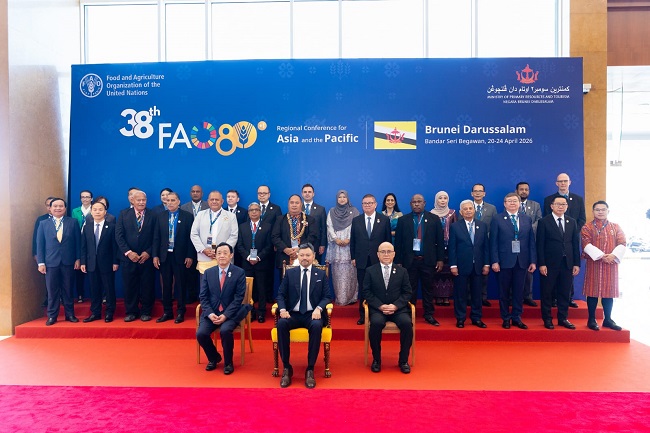 پاکستان کا ایشیا و مشرقِ وسطیٰ کے لیے ایف اے او کی 38ویں علاقائی کانفرنس میں زرعی غذائی نظام کی تبدیلی کے عزم کا اعادہ
