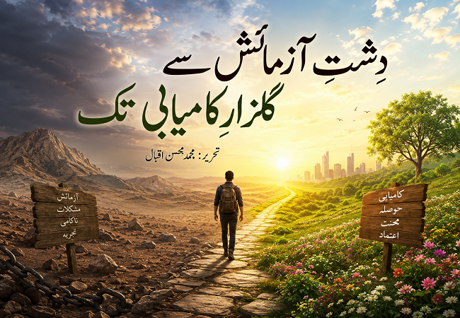 دشتِ آزمائش سے گلزارِ کامیابی تک تحریر محمد محسن اقبال