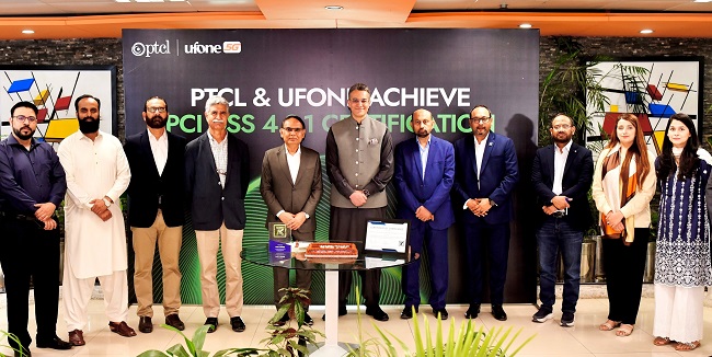 پی ٹی سی ایل اور یوفون_PTCL & Ufone PCI DSS Certification