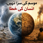 موسم کی سزا، انسان کی خطا