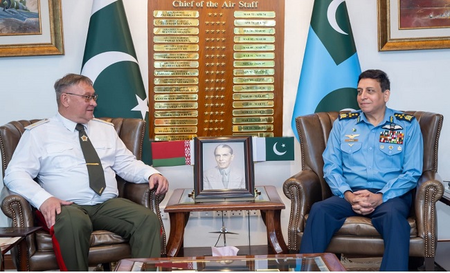 پاک فضائیہ اور بیلاروس کے درمیان دفاعی تعلقات کو نئی جہت دینے پر اہم پیش رفت